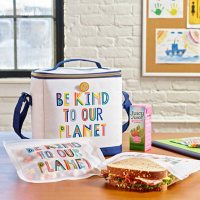 Fit + Fresh Eco-Friendly Insulated Lunch Bag Kit (Assorted Colors and Prints)