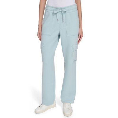 DKNY CARGO STRAIGHT LEG PANT - GREEN M:- M, Green