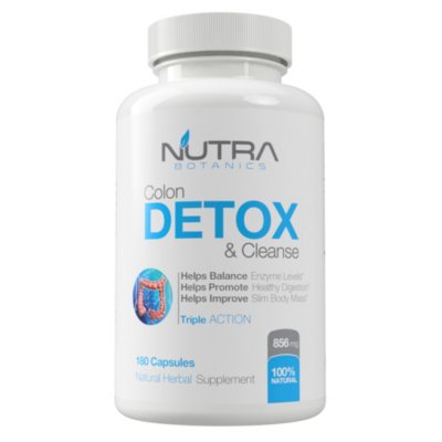 Nutra Botanics Detox Colon Detox & Cleanse Capsules (180 ct.) - Sam's Club