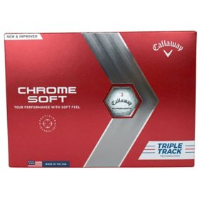 Callaway Chrome Soft Triple Track Golf Balls - 12 pk.