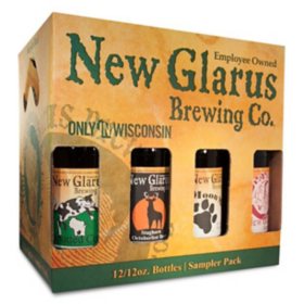 New Glarus Sampler Pack (12 fl. oz. bottle, 12 pk.)