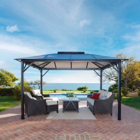 Paragon Outdoor Durham GZ3584 11′ x 13′ Hard Top Gazebo