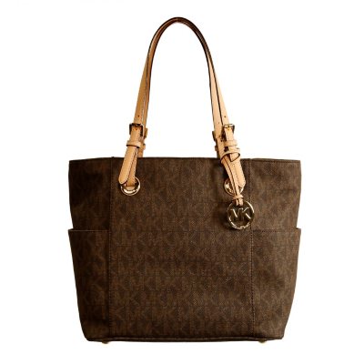 Michael kors east hotsell west signature tote bag