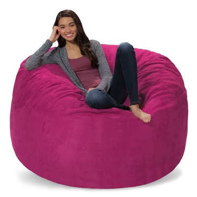 Extra Large Bean Bag Cover, Machine Washable Cover, Childproof Closure: Yes  