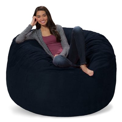 Comfy Sacks 5' Memory Foam Bean Bag Chair, Assorted Colors - Sam's Club