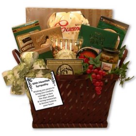 With Sincere Sympathy Gift Basket for Condolences and Bereavement