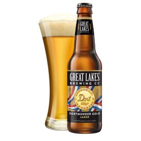 Great Lakes Dortmunder Gold Lager 12 fl. oz. bottle, 12 pk.