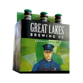 Great Lakes Seasonal Conway's Irish Ale, 12 fl. oz. bottle, 6 pk.