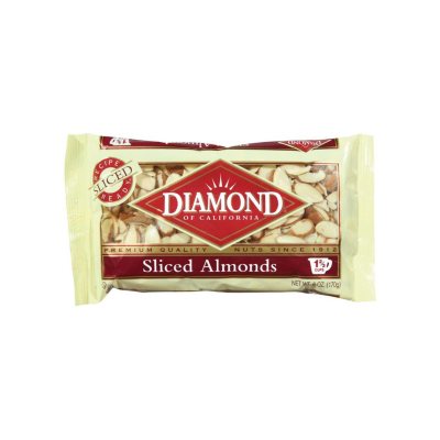 Diamond of California Sliced Almonds (6 oz., 15 pk.) - Sam's Club