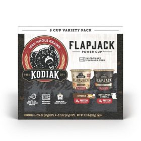 Kodiak Cakes  Flapjack Power Cups, Variety Pack 8 pk.
