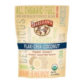 Barlean's Organic Flax Chia Coconut Blend 24 oz.