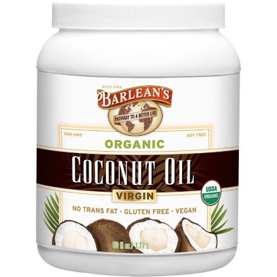 Barlean's Organic Virgin Coconut Oil (60 fl. oz.) - Sam's Club
