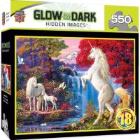 Glow in the Dark Hidden Images 550-Piece Puzzle