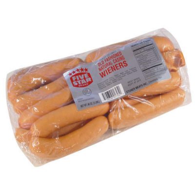 Natural Casing Hot Dog Pack - Frankfurter - Vienna Beef