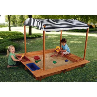 Kids Sandbox with Canopy