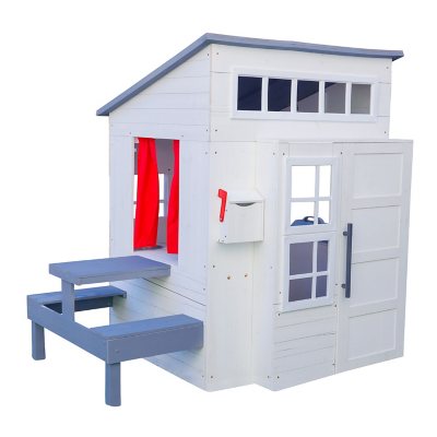 Big Game Hunters Wooden Playhouse Café Shop, Market Stall Play Shop, Kids  Garden Toys, Outdoor Indoor Playhouse for Imaginative Play : :  Toys & Games