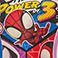 Spidey, variant on Zak Designs 8-Piece Bamboo Melamine Kids Dinnerware Set
