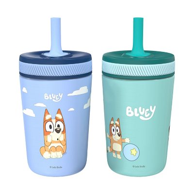 Zak Designs 12-oz. Stainless Steel Double-Wall Tumbler for Kids with Straw, 2-Piece Set, Choose Character