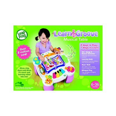 leapfrog activity table pink