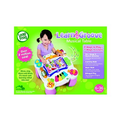 LeapFrog Learn and Groove Musical Table Frustration Pink for sale online 