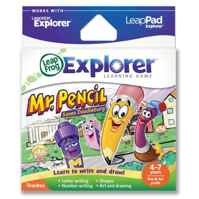 LeapFrog Explorer Learning Game Mr Pencil Saves Doodleburg 39046 for sale online 