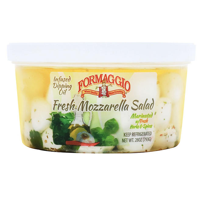 Formaggio Marinated Mozzarella Salad 28 oz.