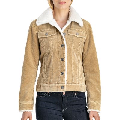 Shearling corduroy hotsell jacket womens