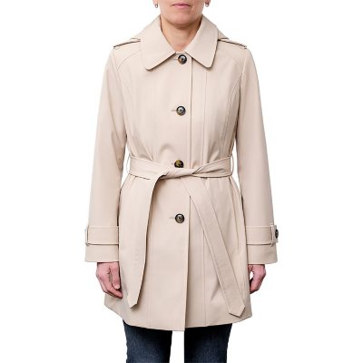 London fog women's lined trench coat best sale