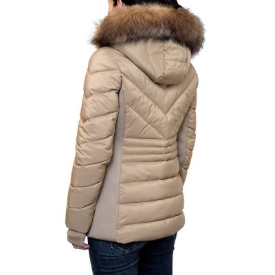 London Fog Women s Faux Fur Puffer Jacket Sam s Club