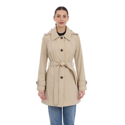 London Fog Trench Coat KhakiS:- S, Khaki