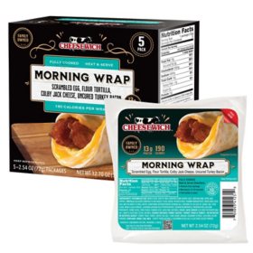 Cheesewich Morning Wrap, 2.54 oz., 5 ct.