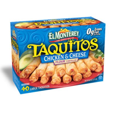 El Monterey Taquitos 40/1.5oz Sam's Club