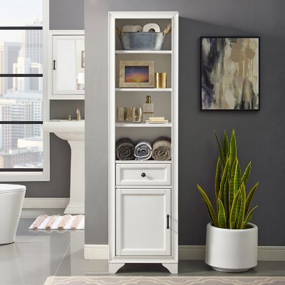 Crosley Furniture Tara Linen Bathroom Cabinet Assorted Colors Sam s Club