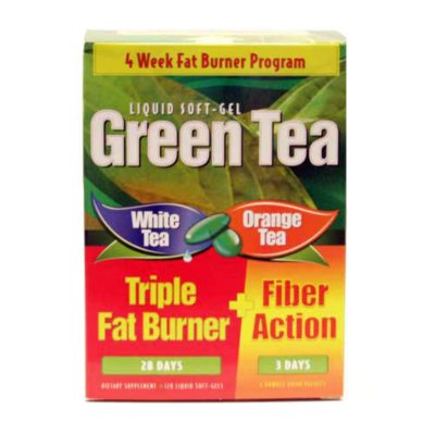 Green Tea Triple Fat Burner plus Fiber Action Sam's Club