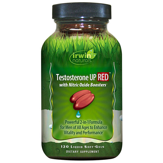 Irwin Naturals Testosterone UP RED Softgels 120 ct.