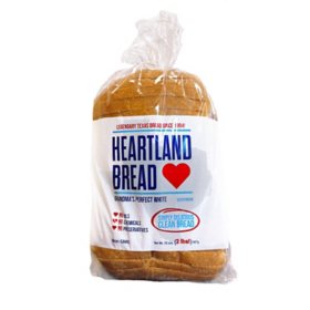 Heartland Bread, Grandma's Perfect White Sliced Bread, 32 oz.