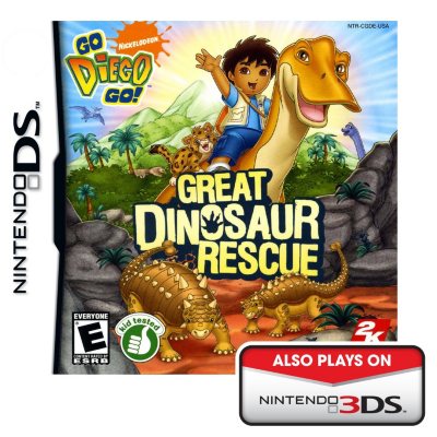 Jogo Nintendo DS Great Dinosaur Rescue - 2K - Gameteczone a melhor loja de  Games e Assistência Técnica do Brasil em SP