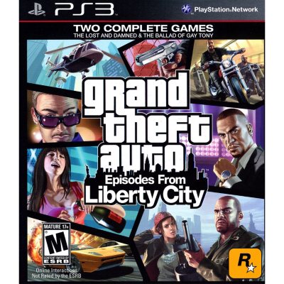 GTA Grand Theft Auto - Episodes from Liberty City (PS3)