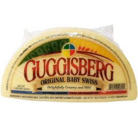 Guggisberg Original Baby Swiss 2 lbs.