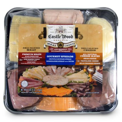 Castle Wood Meat & Cheese Party Tray ( lb.) - Sam's Club