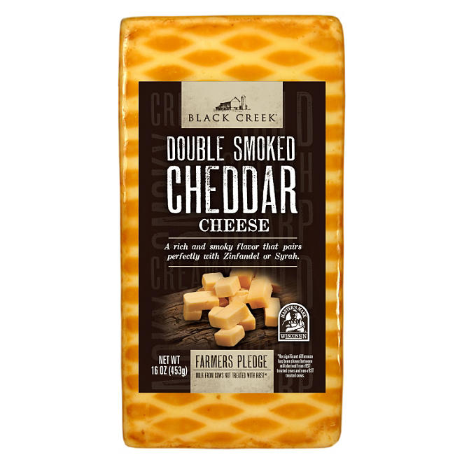 Black Creek Double Smoked Cheddar Cheese (16 oz.)