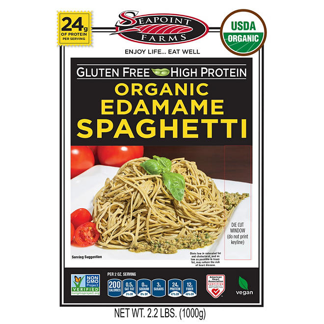 Seapoint Farms Organic Edamame Spaghetti (35.2 oz.)