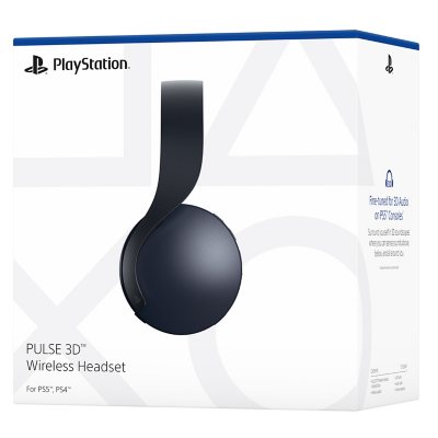 Sony Pulse 3D Wireless Headset for PlayStation 5 – Midnight Black