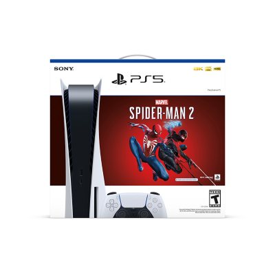 Sony PlayStation 5 Disc Console Slim Marvel's Spider-Man 2 Bundle - Sam's  Club