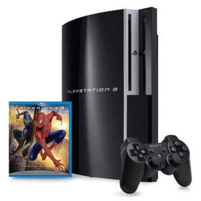 Sony PS3 40GB w/ Spider-Man 3 Blu-ray Movie - Sam's Club