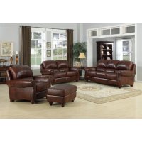 Neal Top Grain Leather Collection - 4 pc.