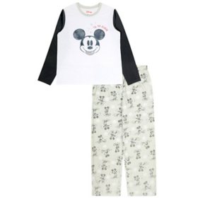 Disney Mickey Mouse Ladies Pajama Set