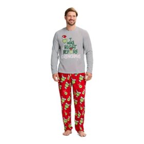 Grinch Family Sleep Men's 2-Piece Pajama Set