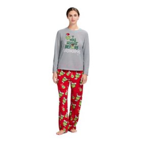 Grinch Family Sleep Women's 2-Piece Pajama Set