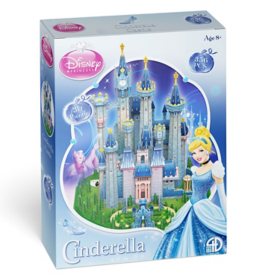 Disney Cinderella Castle, 3D Model Puzzle Kit